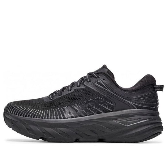 WMNS) HOKA ONE ONE Bondi 7 'Black' 1110531-BBLC - KICKS CREW