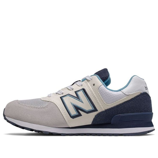 New Balance 574 Shadow Logo Pack 'Cream White Blue' GC574UPN