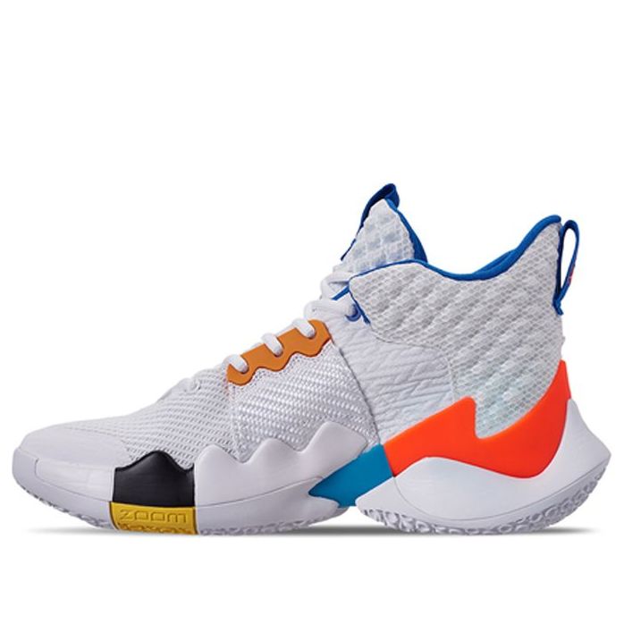 (GS) Air Jordan Why Not Zer0.2 'OKC Home' AO6218-100 - KICKS CREW