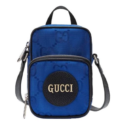 Gucci blue sling store bag