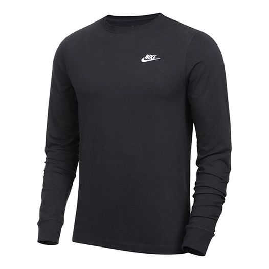 Nike Men's Sportswear Club Casual Sport Round Neck Long Sleeve Men's B ...