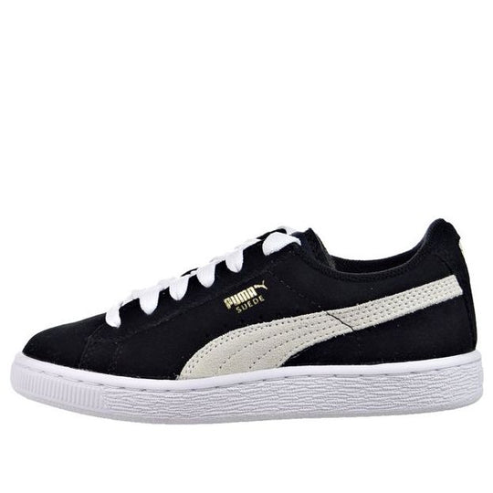 (PS) PUMA Suede Leisure Shoes Black/White 360757-01-KICKS CREW