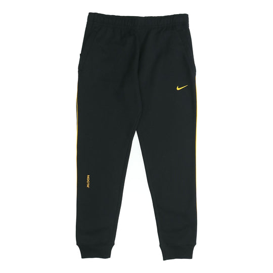 Nike x Drake NOCTA Series Bundle Feet Fleece Long Pants Asia Edition Black  DA4105-010