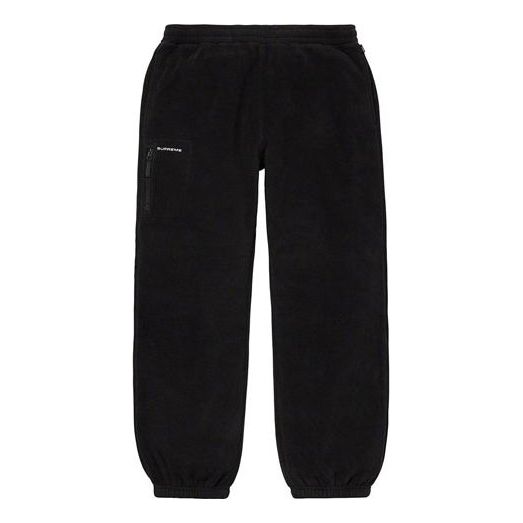 Supreme FW19 Week 17 Polartec Pant Casual Pants Unisex Black SUP-FW19 ...