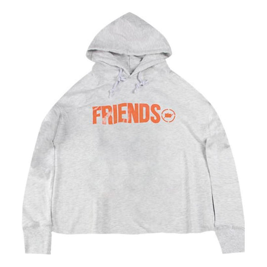 Vlone orange friends discount hoodie