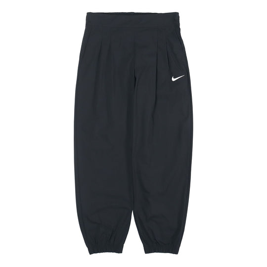 (WMNS) Nike Sportswear Icn Clsh Wvn Hr Jggr Causual Sports Ventilate Long Pant Black DD5049-010