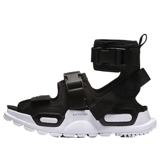 Catwalk) Black PU Sporty Sandal in Black | DEICHMANN