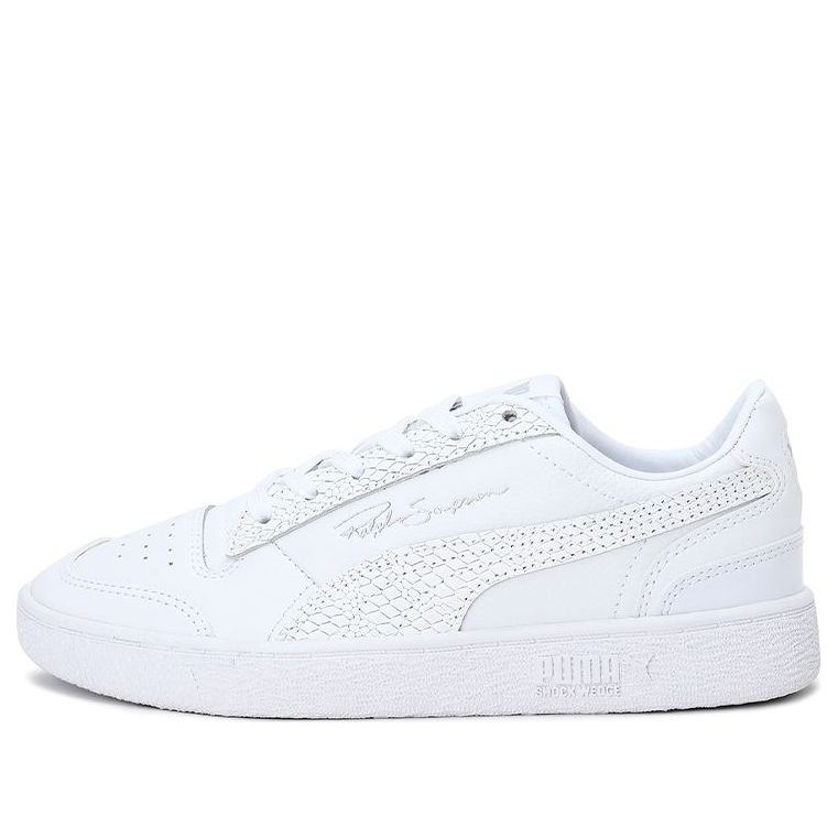 (WMNS) PUMA Ralph Sampson Lo Snake White 371675-01 - KICKS CREW