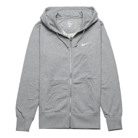 Nike Classic Full-Zip Hoodie 'Grey' 521574-063