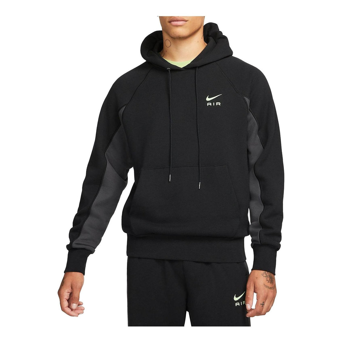 011 - Nike Sportswear Air French Terry Hoodie 'Black' DQ4207