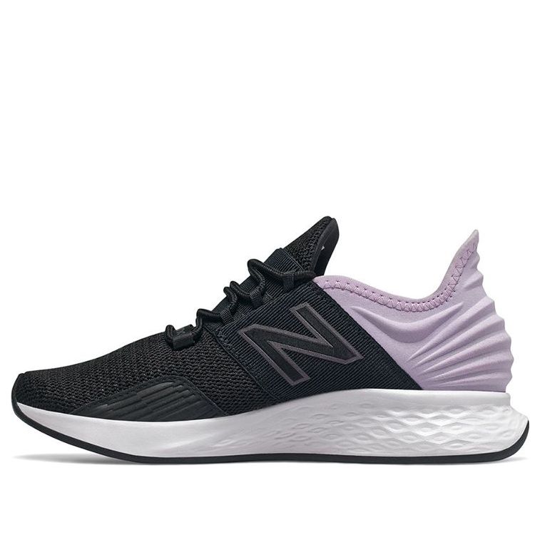 (WMNS) New Balance Fresh Foam Roav Black/Purple WROAVLV - KICKS CREW