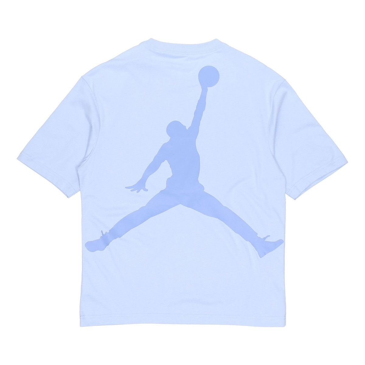 Men's Air Jordan Casual Sports Breathable Short Sleeve Blue T-Shirt DR ...