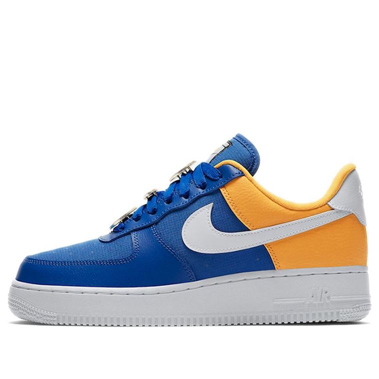 (WMNS) Nike Air Force 1 Low 'Blue Yellow' AA0287-401 - KICKS CREW