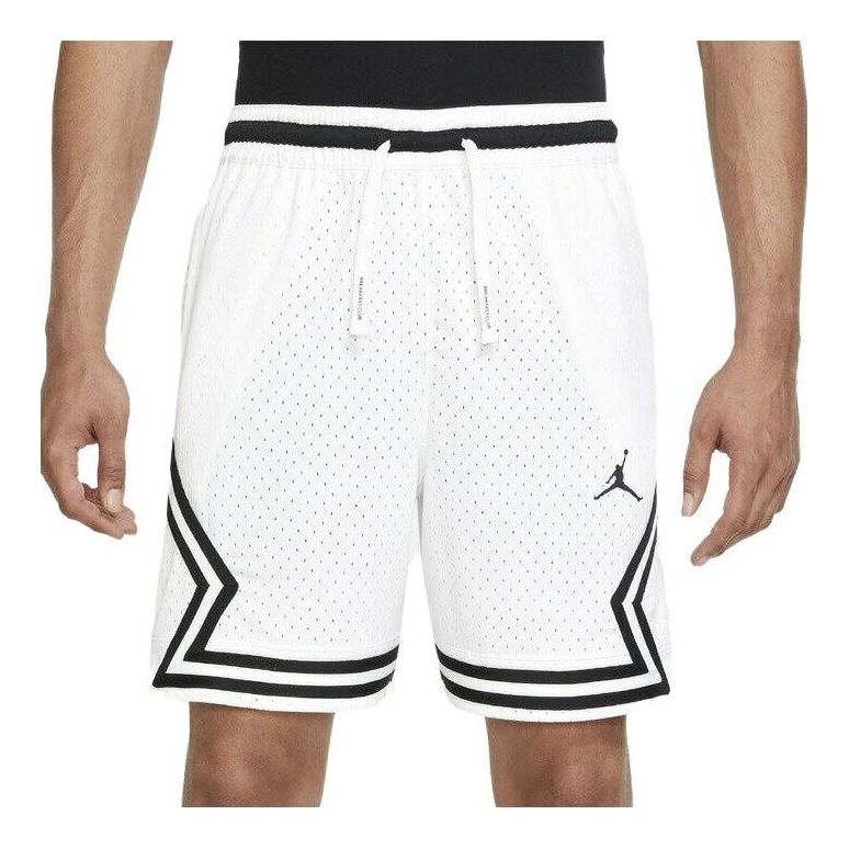 Jordan Solid Color Lacing Shorts Men's White DH9076-100-KICKS CREW