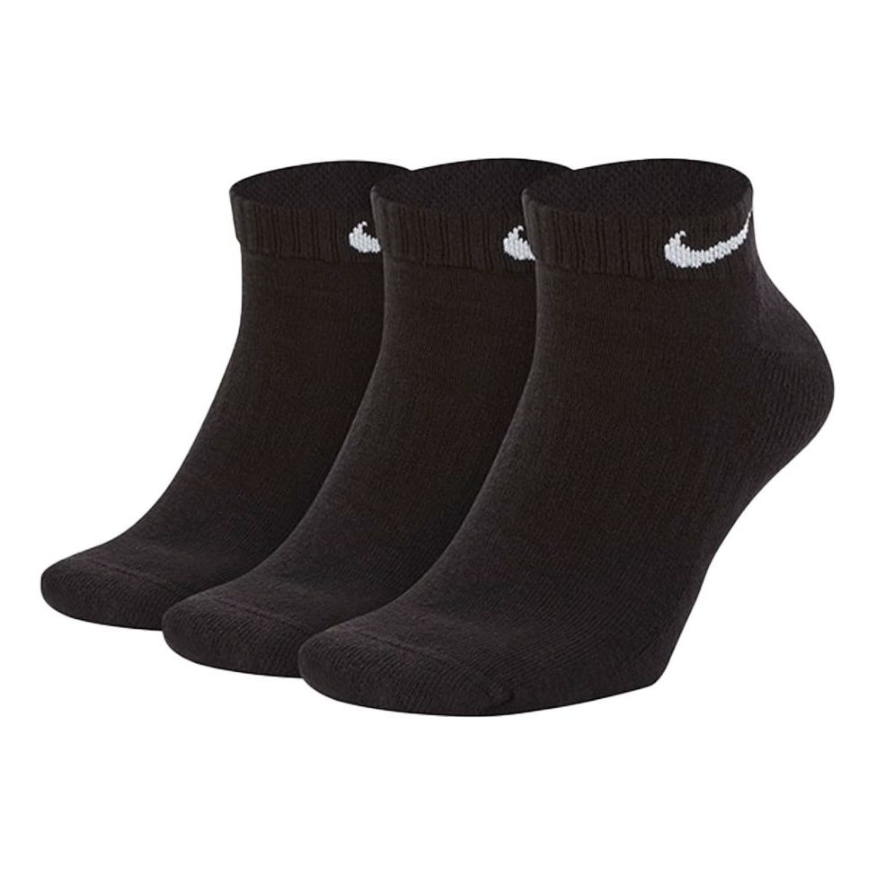 Nike Shock Absorption Training Socks Couple Style 3 Pairs Black SX7670 ...