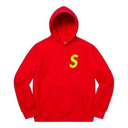[宅送]supreme week2. S logo fooded sweatshirt パーカー