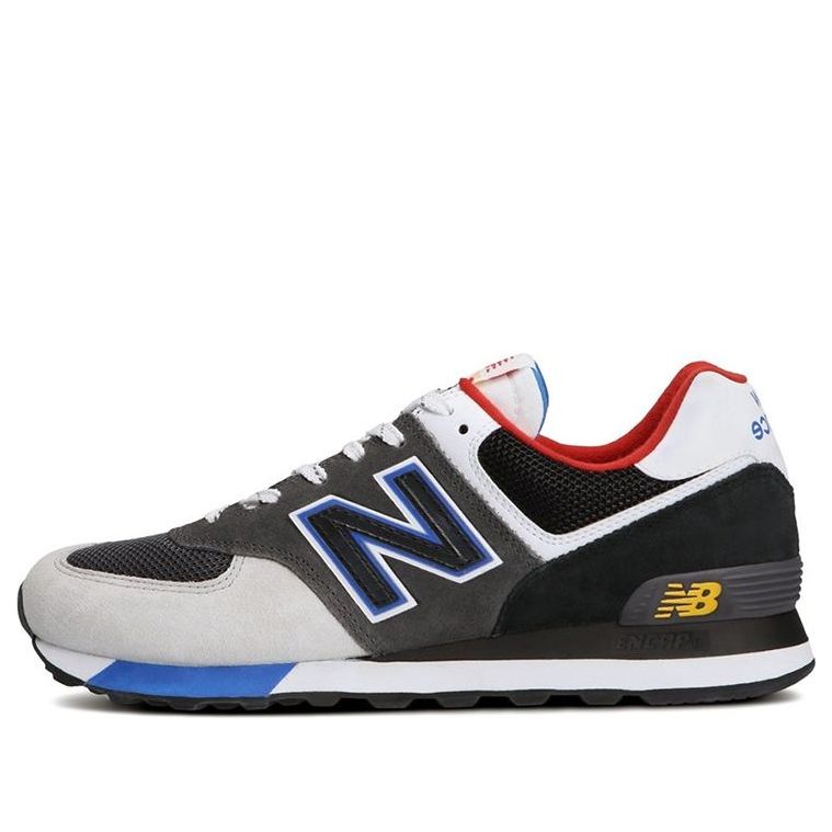 New Balance 574 'Black Grey Royal' ML574LB2 - KICKS CREW