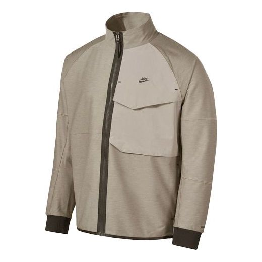 Men's Nike Sportswear Dri-FIT Tech Pack Moisture Conduction Quick Dry Casual Jacket Moon Lime DD6595-087