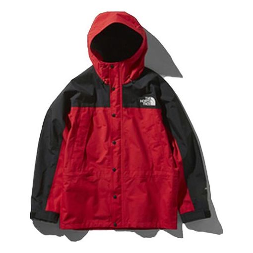 Men's THE NORTH FACE Windproof Jacket Black Red NP11834-TR - KICKS