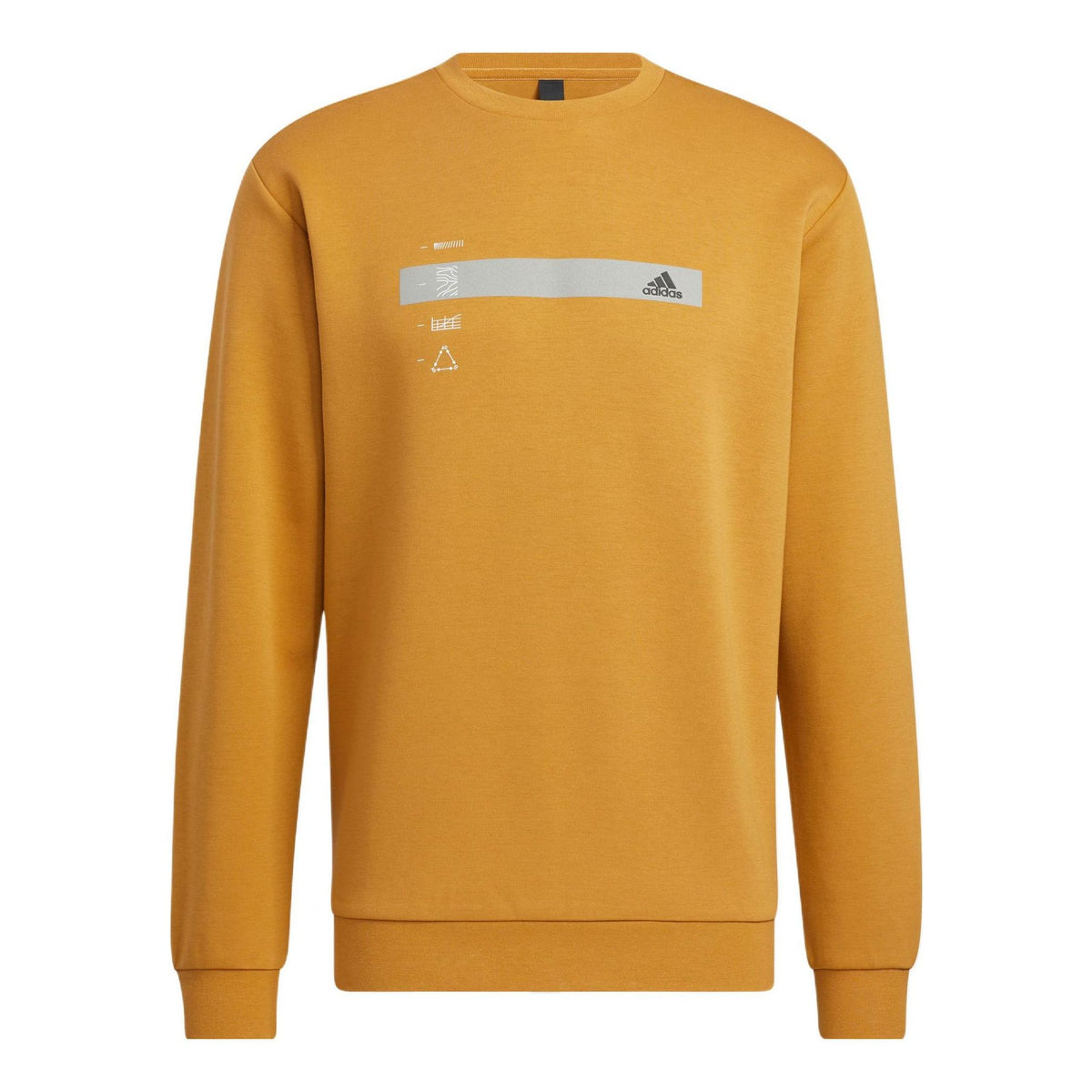 adidas Classic Gfx Crew Sweatshirt 'Orange' HN9020 - KICKS CREW