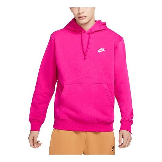 Nike Men's Sportswear Club Fleece Hoodie, Size: XL, Red