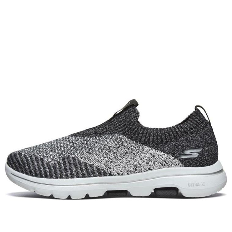 (WMNS) Skechers Go Walk 5 'Black Grey White' 15915-BKW - KICKS CREW