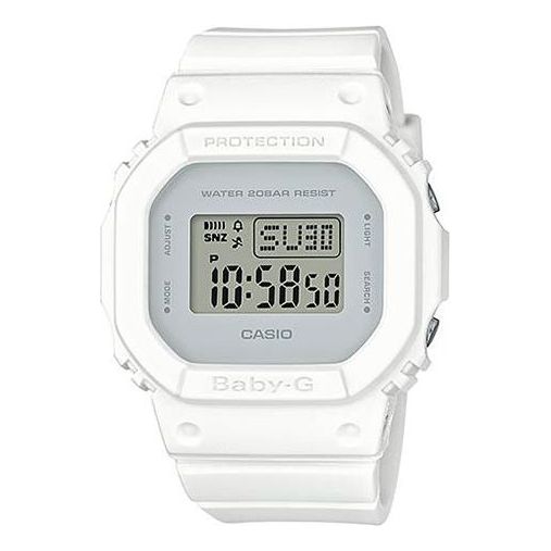 CASIO BABY-G Womens 清爽White Digital BGD-560CU-7 Watches - KICKSCREW