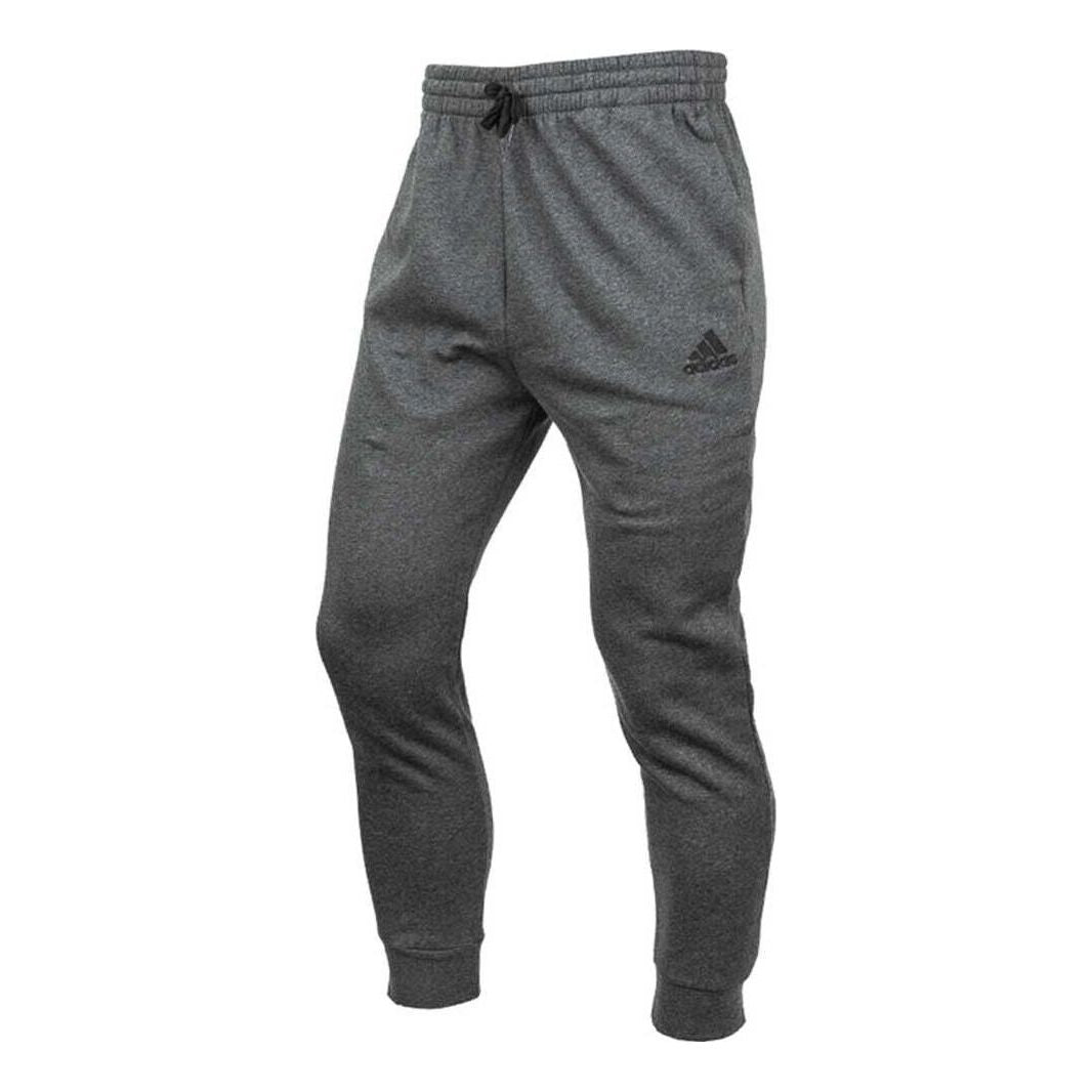 Adidas Essentials Fleece Regular Tapered Pants 'Dark Grey' HL2243 ...