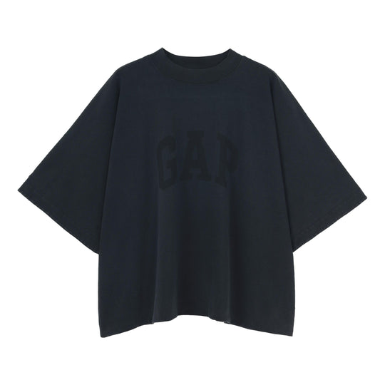 YEEZY Gap x Balenciaga Dove 3/4 Sleeve Tee 'Washed Black' YEEZY-SS22-017