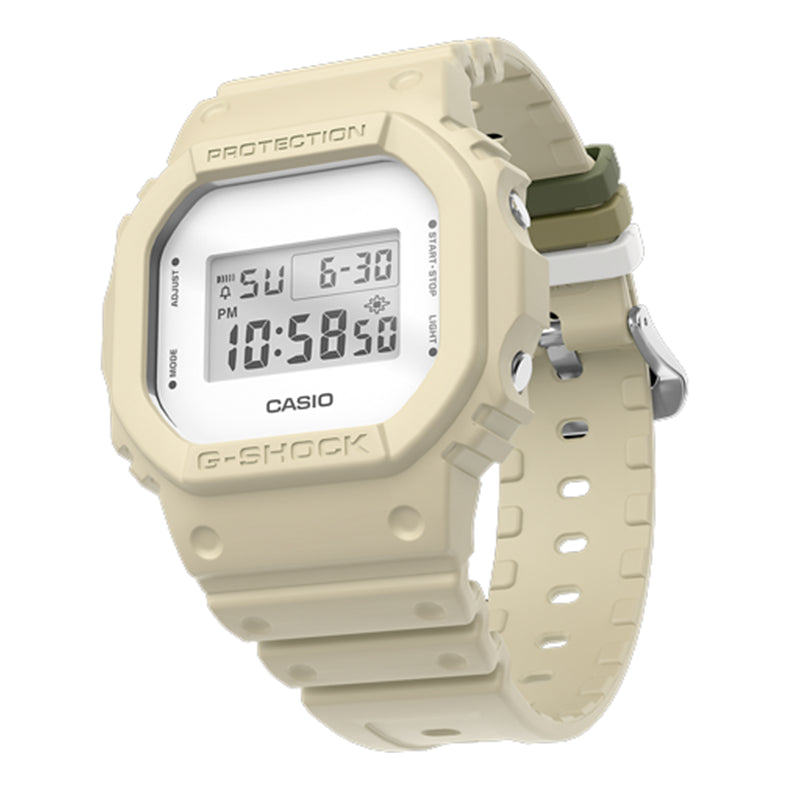 CASIO G-Shock Digital 'White' DWE-5610-JUNGLE - KICKS CREW