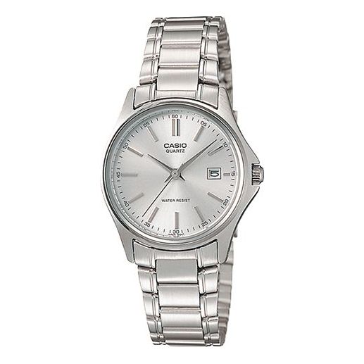 CASIO Waterproof Quartz Stainless Steel Strap Silver Analog LTP-1183A ...