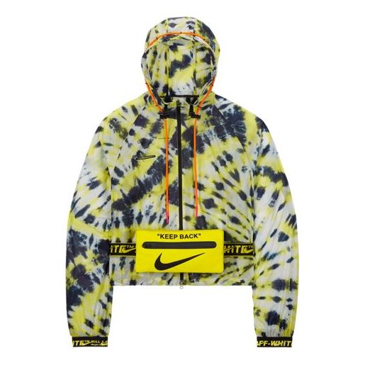 (WMNS) Nike Lab Tie-Dye Jacket 'Volt Orange' CK4805-702-KICKS CREW