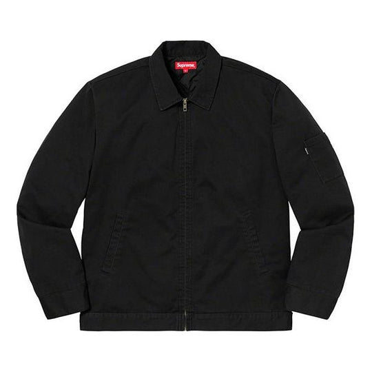 Supreme FW19 Week 2 Cop Car Embroidered Work Jacket SUP-FW19