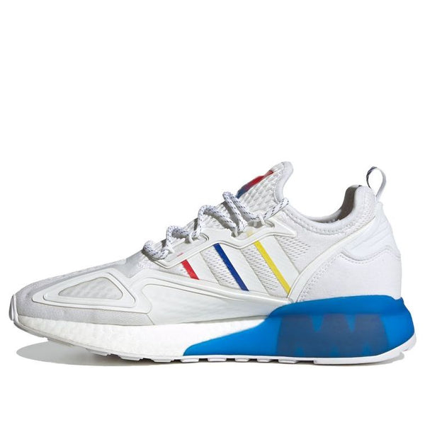 adidas ZX 2K Boost 'Footwear White Blue' FY1375-KICKS CREW