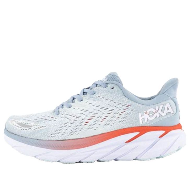 (WMNS) Hoka One One Clifton 8 Wide 'Light Blue' 1121375-BFPA - KICKS CREW