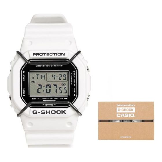 CASIO G-Shock Square 'White' DW-5600TNT-7DR