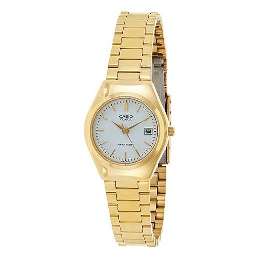 CASIO Female DRESS Japan / South Korea Fashion White Analog LTP-1170N ...