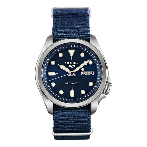 Men's SEIKO 5 Series Mechanical waterproof Blue SRPE63K1 - KICKS CREW