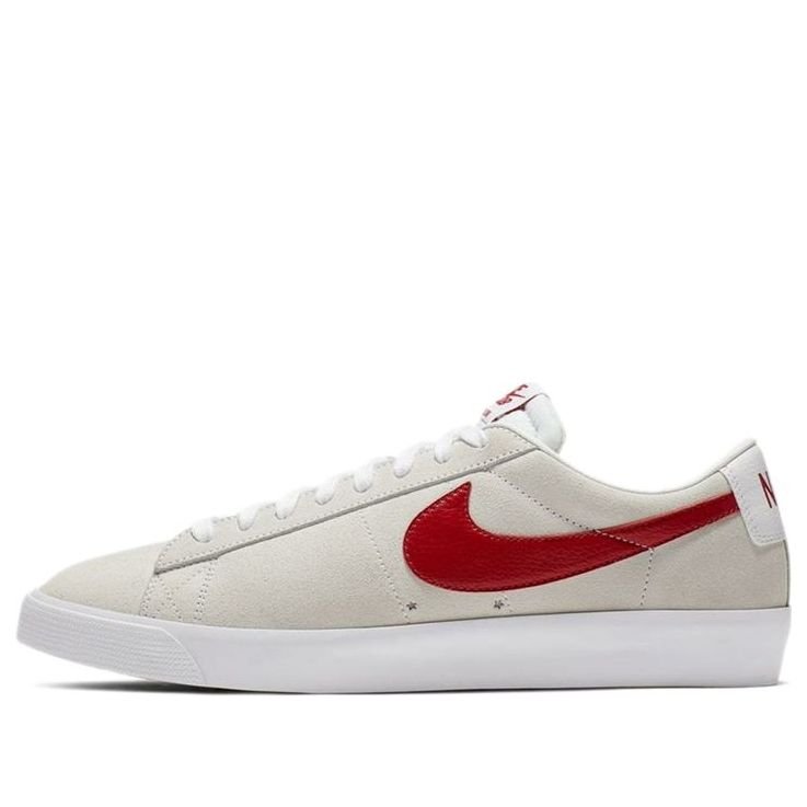 Nike Blazer SB Low GT 'White University Red' 704939-101 - KICKS CREW