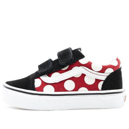 (PS) Vans Old Skool K 'Black Red' VN0A4BUV2JX