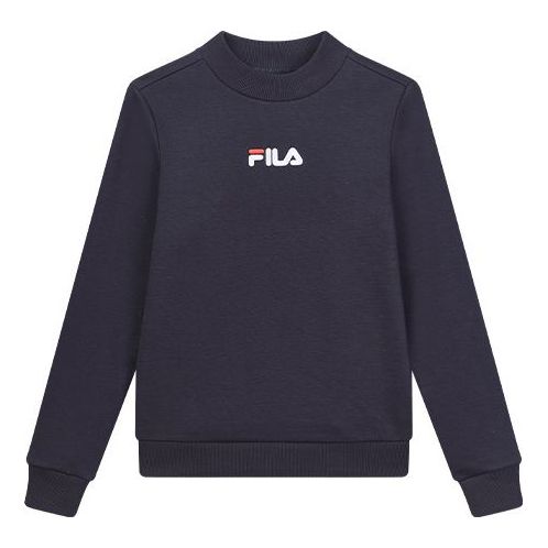 (WMNS) FILA Embroidery Logo Leisure Sweatshirt Blue F11W018202F-NV ...