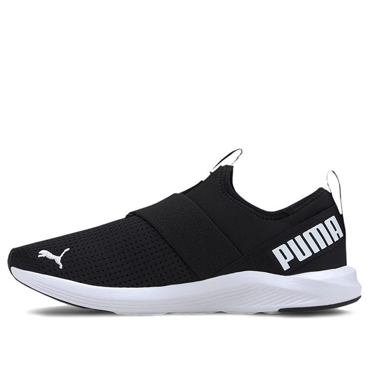 (WMNS) PUMA Prowl Slip-On 'Black White' 193078-01 - KICKS CREW