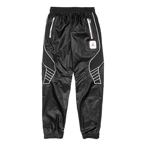 Air Jordan Legacy AJ5 logo Printing Bundle Feet Casual Sports Pants Bl ...