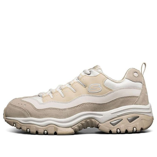 Cream skechers deals