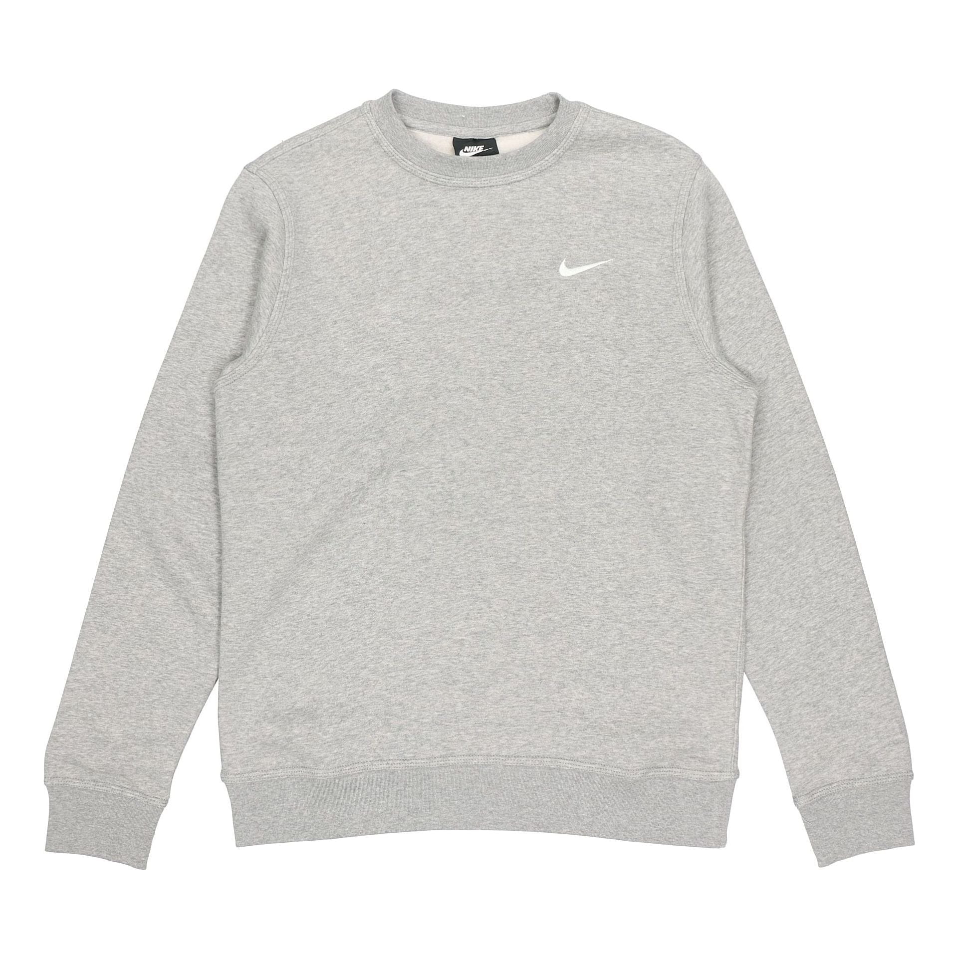 Men's Nike Fleece Lined Embroidered Small Logo Classic Sports Gray 916 ...