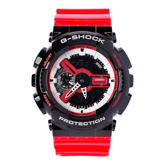 CASIO G-Shock Analog-Digital 'Black Red' GA-110RB-1A - KICKS CREW