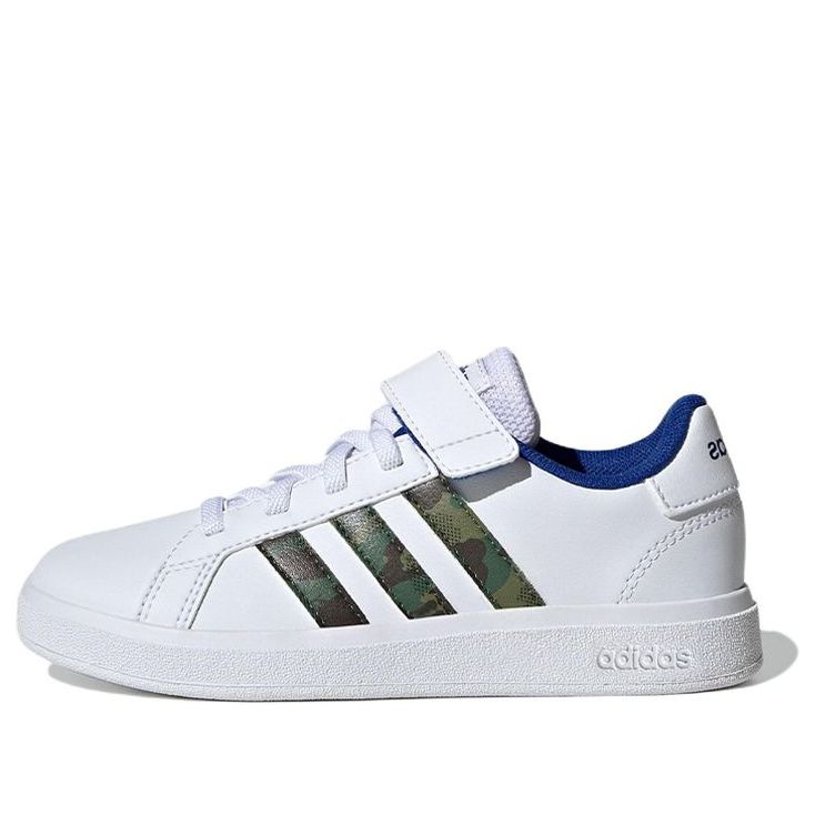 Adidas Grand Court Lifestyle Court Elastic Lace and Top Strap Shoes 'C ...