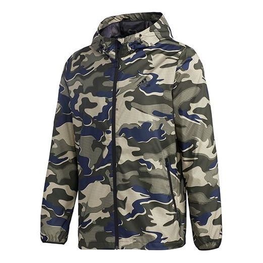 adidas Mh Wb Camo Camouflage Sports Hooded Jacket Asia Edition Camoufl ...