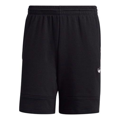 adidas originals SPRT Foundation Sweat Shorts Black GN2435 - KICKS CREW