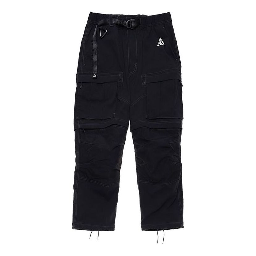 Nike ACG Smith Summit Cargo Pocket Bundle Feet Breathable Casual Long Pants  Black CV0656-011
